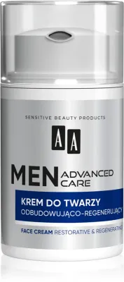 Крем для лица AA Cosmetics Men Advanced Care для мужчин, дневной и ночной уход, 50 мл