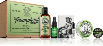 Captain Fawcett Triumphant Gift Set - Подарочный набор для мужчин, 3 шт