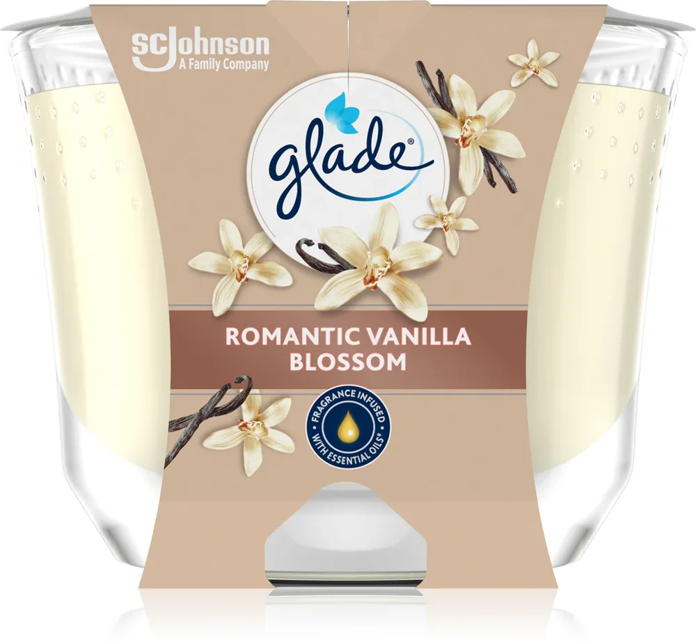 GLADE Romantic Vanilla Blossom - Ароматическая свеча