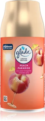 GLADE Automatic Peach Paradise - Автоматический освежитель воздуха, наполнение, 269 мл