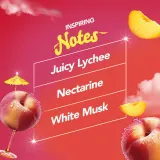 GLADE Automatic Peach Paradise - Автоматический освежитель воздуха, наполнение, 269 мл — фото 2