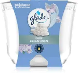 GLADE Pure Clean Linen - Ароматическая свеча, 204 г — фото 1