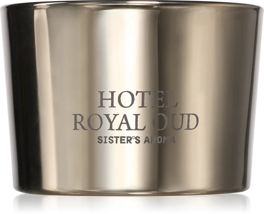 Sister's Aroma Hotel Royal Oud - Ароматическая свеча, 150 г