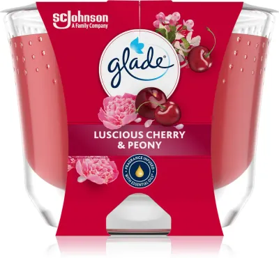 GLADE Luscious Cherry & Peony - Ароматическая свеча
