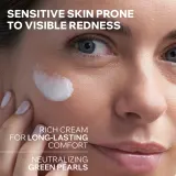 Uriage Roseliane Visible Redness-Neutralizing Care - Успокаивающий крем для чувствительной кожи с склонностью к покраснениям, 40 мл — фото 4