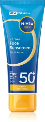 NIVEA SUN UV FACE - Крем для загара лица SPF 50+, 40 мл