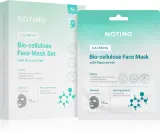 Notino Calming Bio-Cellulose Face Mask with Niacinamide - Набор тканевых масок с успокаивающим действием, 5 г — фото 1