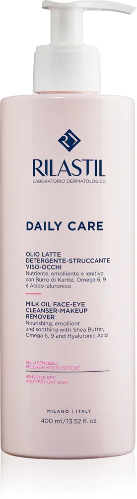 Rilastil Daily Care - Нежное молочко для снятия макияжа для чувствительной и сухой кожи