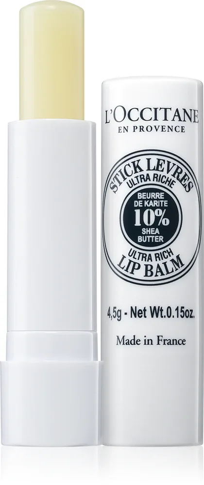 Бальзам для губ L’Occitane Karite Ultra Rich Lip Balm с маслом ши, питательный, 4,5 г