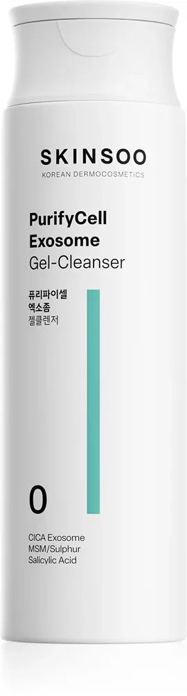 SKINSOO PurifyCell Exosome Cleanser - Очищающий скраб-гель, 250 мл