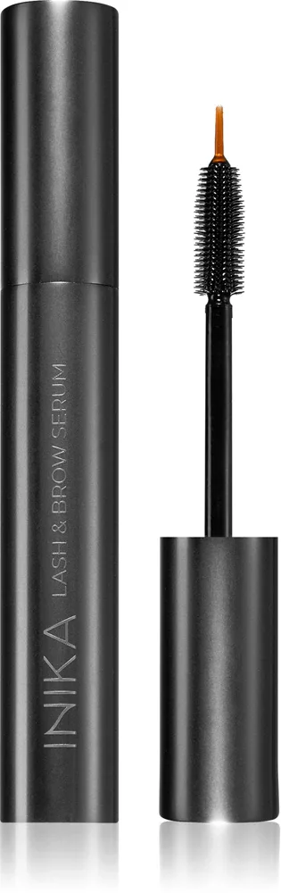 INIKA Organic Lash & Brow - Сыворотка для ускорения роста бровей и ресниц, 7 мл