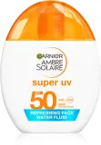 Garnier Ambre Solaire Super UV - Флюид для загара лица с гиалуроновой кислотой SPF 50, 40 мл — фото 1