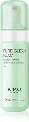 KIKO Milano Pure Clean Foam - Освежающая очищающая пенка для лица, 150 мл