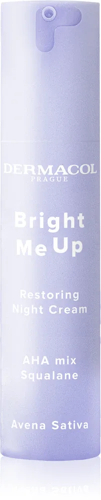 Dermacol Bright Me Up Restoring Night Cream - Восстанавливающий ночной крем, 50 мл
