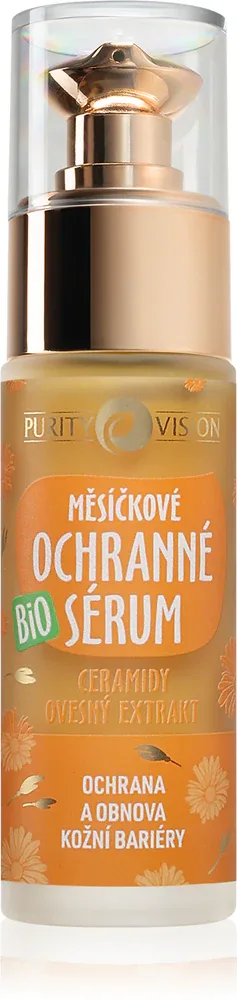 Purity Vision BIO Calendula Protective Serum - Защитная сыворотка с керамидами, 30 мл