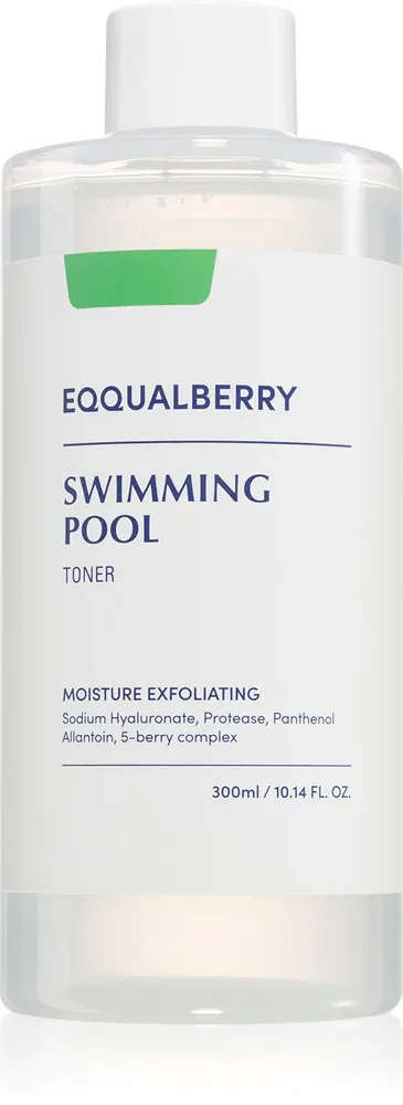 Тоник для лица EQQUALBERRY Swimming Pool Toner увлажняющий, с отшелушивающим действием