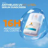 La Roche-Posay Anthelios UV Air Serum Sunscreen - Защитная сыворотка для всех типов кожи SPF 50+, 50 мл — фото 4