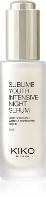 KIKO Milano Sublime Youth Intensive Night Serum - Ночная сыворотка против морщин, 30 мл