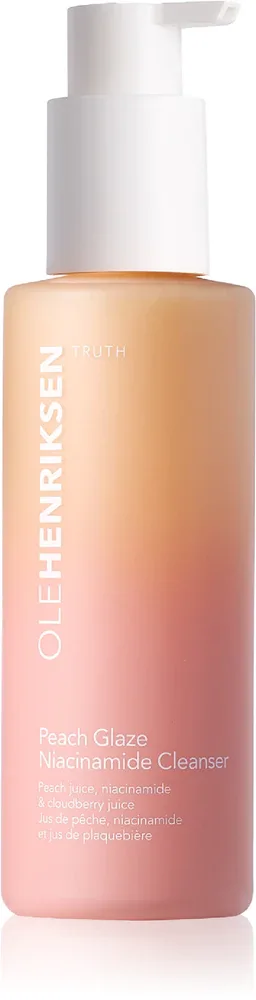 OLEHENRIKSEN Truth Peach Glaze Glow Niacinamide Cleanser - Пенящийся гель для увлажнения и осветления