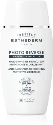 Institut Esthederm Photo Reverse Hyperpigmentation - Защитный флюид против пигментации кожи SPF 50+, 40 мл