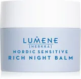 Lumene Nordic Sensitive [HERKKÄ] Rich Night Balm - Смягчающий ночной бальзам для чувствительной кожи, 50 мл — фото 1