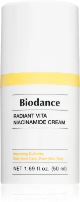 Biodance Radiant Vita Niacinamide Cream - Питательный увлажняющий крем для осветления и смягчения кожи, 50 мл