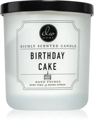 DW Home Signature Birthday Cake - Ароматическая свеча, 249 г