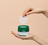 VT Cosmetics Cica Mild Toner Pad - Очищающие смягчающие пластыри для лица, 60 шт — фото 2