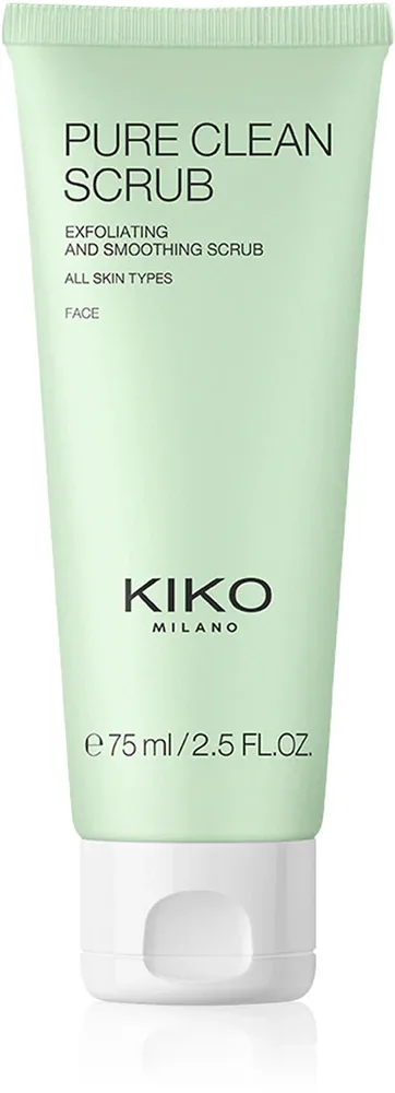 Скраб для лица KIKO Milano Pure Clean Scrub отшелушивающий, очищающий, 75 мл