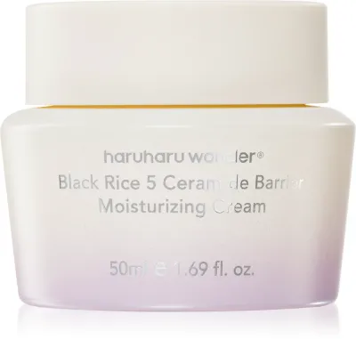 Крем для лица Haruharu Wonder Black Rice 5 Ceramide Barrier Moisturizing Cream увлажняющий, для чувствительной кожи, 50 мл