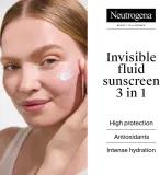 Солнцезащитный флюид для лица Neutrogena Ultra Sheer Hydratation SPF 50, увлажняющий, 50 мл — фото 2