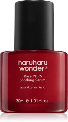 Сыворотка для лица Haruharu Wonder Rose PDRN Soothing Serum успокаивающая, с ниацинамидом, 30 мл