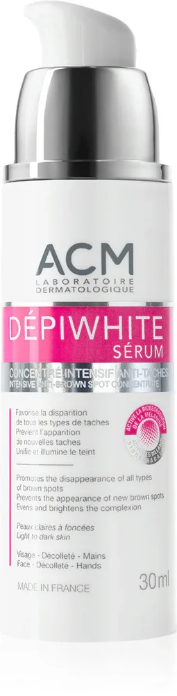 Сыворотка для лица ACM Depiwhite против пигментных пятен, выравнивающая тон, 30 мл