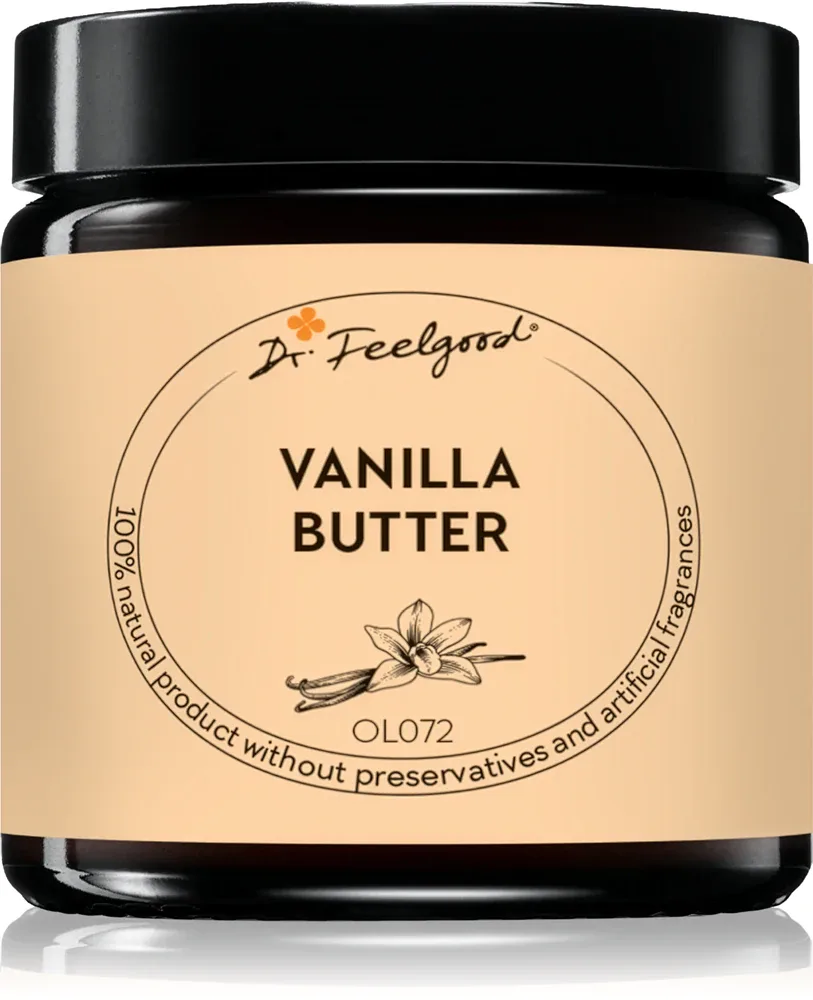Масло-баттер для тела Dr. Feelgood Vanilla Butter питательный, для сухой кожи, 120 мл