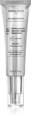 Крем для лица Miraculum Anti- Pigmentation SPF 50 против пигментации, с защитой SPF, 50 мл SPF 50