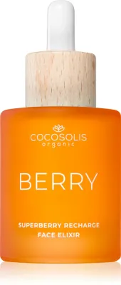 Сыворотка для лица COCOSOLIS BERRY Superberry Recharge Face Elixir увлажняющая, питательная, 50 мл