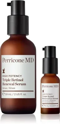 Набор для лица с ретинолом Perricone MD High Potency Retinol Renewal Duo, сыворотка и сыворотка для век