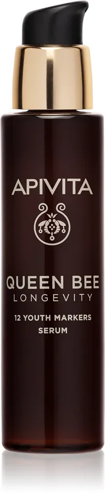Сыворотка для лица Apivita Queen Bee Longevity против морщин, для зрелой кожи, 30 мл