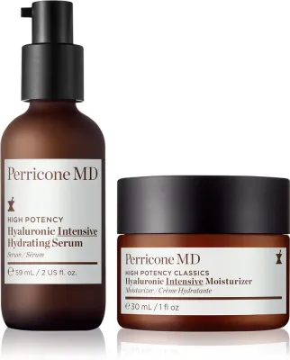 Набор для увлажнения лица Perricone MD High Potency Hyaluronic Intensive Hydration Duo, с гиалуроновой кислотой