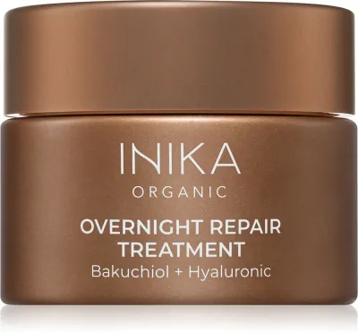Маска для лица INIKA Organic Overnight Repair Treatment ночная, увлажняющая, питательная, 50 мл