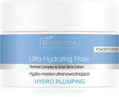 Маска для лица Bielenda Professional Hydro Plumping увлажняющая, с коллагеном, 100 г