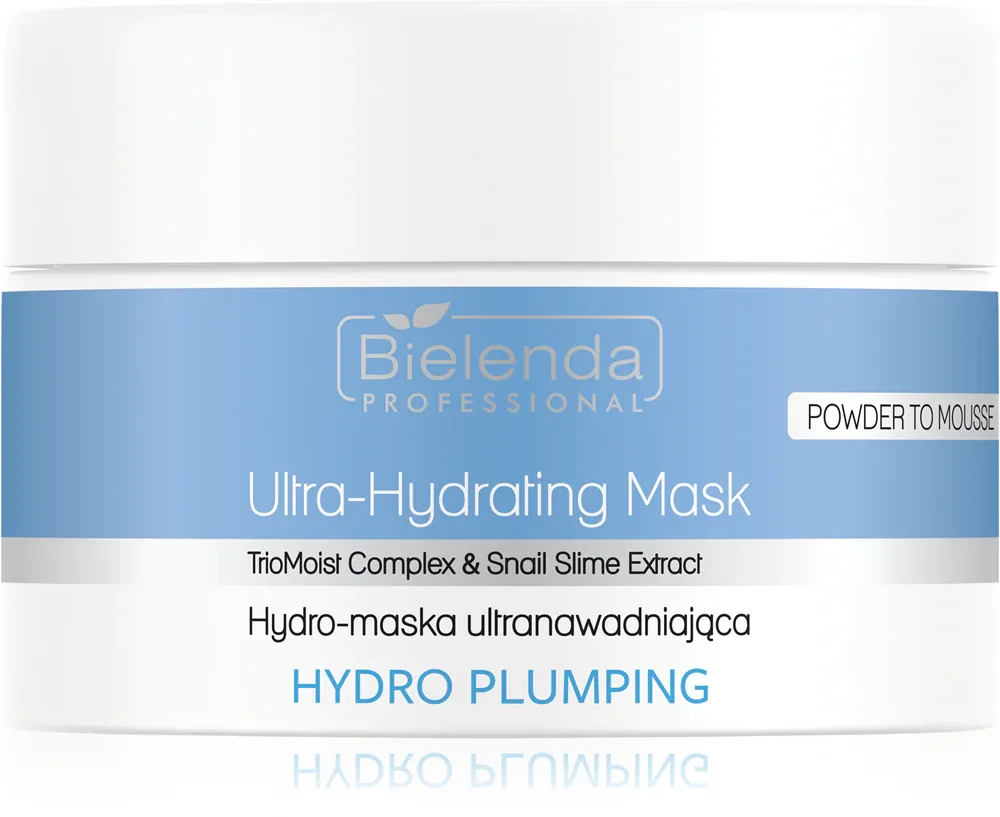 Маска для лица Bielenda Professional Hydro Plumping увлажняющая, с коллагеном, 100 г
