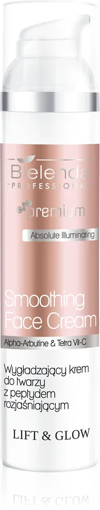 Крем для лица Bielenda Professional Lift Glow Smoothing Face Cream разглаживающий, с витамином C, 100 мл