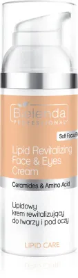 Крем для лица и кожи вокруг глаз Bielenda Professional Lipid Care Revitalizing Face Eyes Cream питательный, восстанавливающий, 50 мл