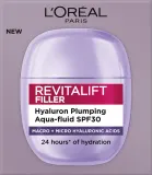 L’Oréal Paris Revitalift Hyaluron Aqua-Fluid - Флюид для лица L’Oreal Paris Revitalift Hyaluron Aqua-Fluid солнцезащитный, с гиалуроновой кислотой и ниацинамидом, 40 мл, 40 мл — фото 2