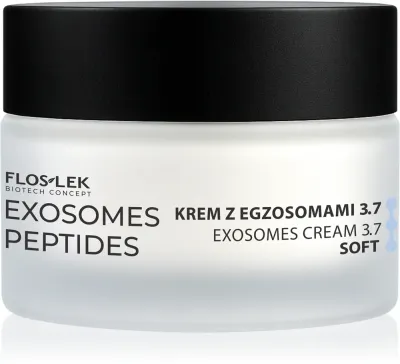 Крем для лица FlosLek Laboratorium Exosomes Peptides Face Cream Wrinkle-Reducing с пептидами, против морщин, 50 мл Soft 3.7