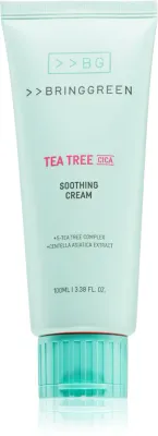 Крем для лица BRINGGREEN Tea Tree Cica Soothing Cream Plus смягчающий, с маслом чайного дерева, 100 мл