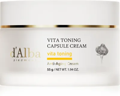 Крем для лица d'Alba Vita Toning Capsule Cream увлажняющий, питательный, 55 г