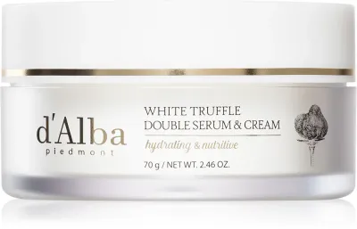 Крем для лица d'Alba White Truffle Double Serum Cream увлажняющий, питательный, 70 г