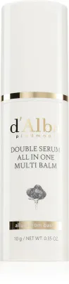Бальзам-сыворотка для лица d'Alba White Truffle Double Serum All In One Multi Balm питательная, разглаживающая, 10 г